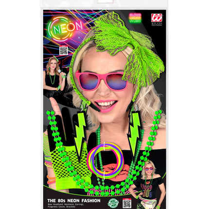 Neon Green The 80s Fashion Accessories