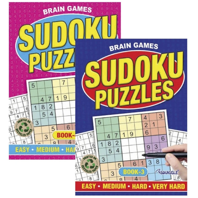 A4 Sudoku Puzzle Book