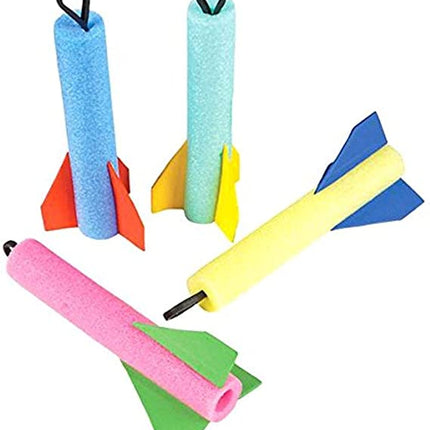 6 Finger Flying Foam Rockets