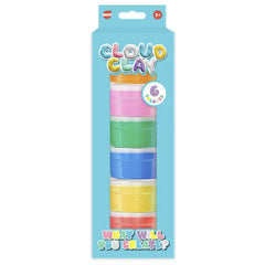 6 Super Light Cloud Clay Tubs