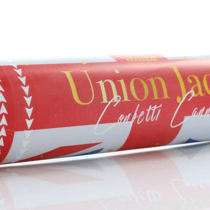 Small Union Jack Confetti Cannon