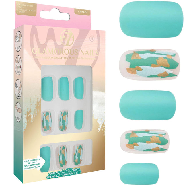 W7 Cosmetics Glamorous False Nails - You Slay!