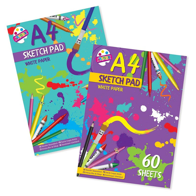 60 Sheet A4 Sketch Pad