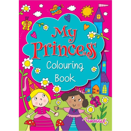 Ballerina/Princess Colouring Book