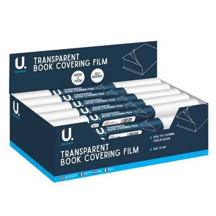 Transparent 40cm x 70cm Book Covering Film