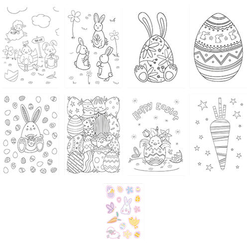 Easter Colouring Set