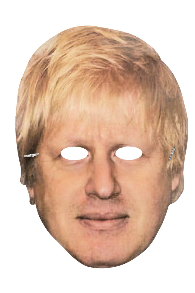 Boris Johnson Full Face Cardboard Mask