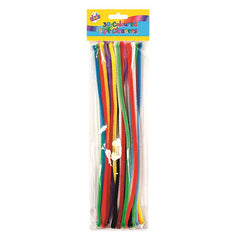 30 Coloured Pipe Cleaners (Pack)