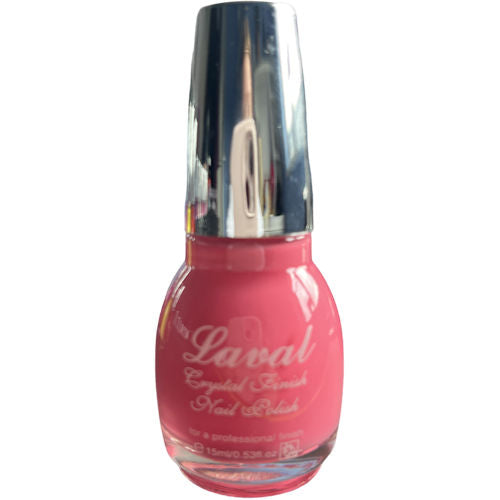 Laval Barely Pink Crystal Finish Nail Polish