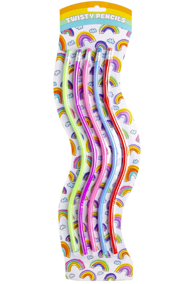 5 Large Bendable Pencils