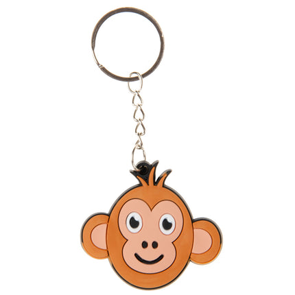 Wild Animal Keychains - 6 Pack
