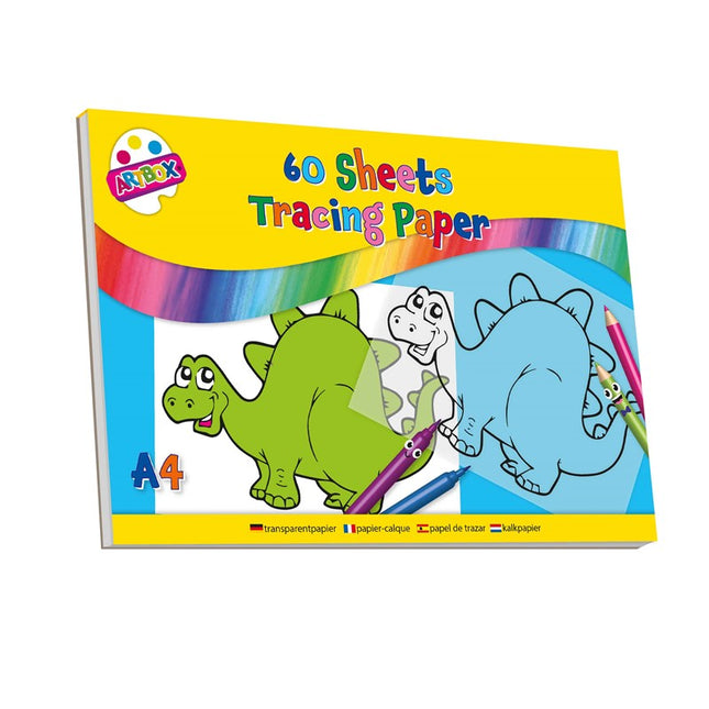 60 Sheet A4 Tracing Paper Pad