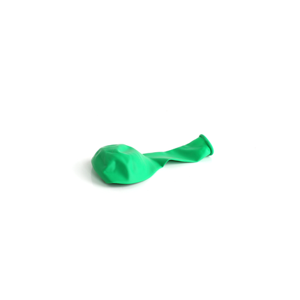 100 Pearlised Evergreen 7" Latex Balloons
