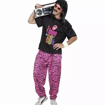 Adult M/L 80's Disco Fashion Costume