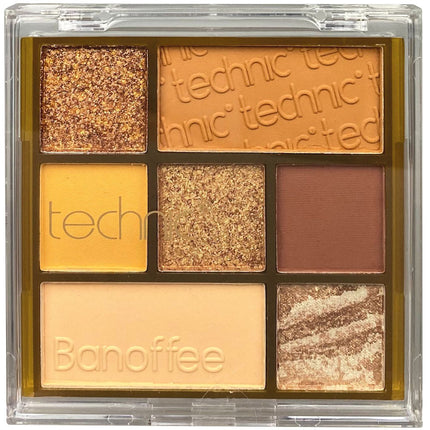 Technic Banoffee Pressed Pigment Eyeshadow Palette