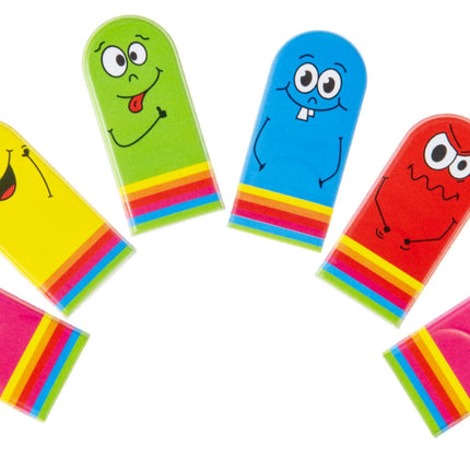 6 Emoji Face Finger Puppets