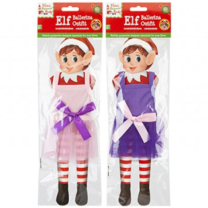 Ballerina Outfit For Elf - Assorted