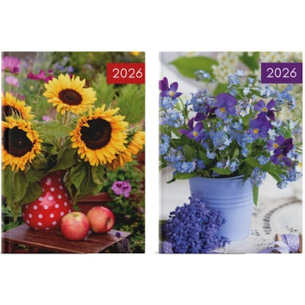 Floral A5 Week To View 2026 Diary