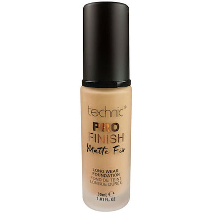 Technic Cosmetics Pro Finish Matte Foundation No Shine - Honey