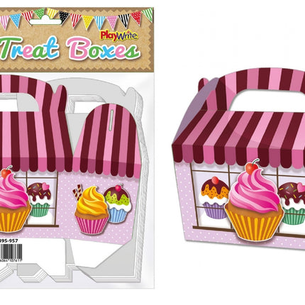 10 Cupcake Treat Boxes