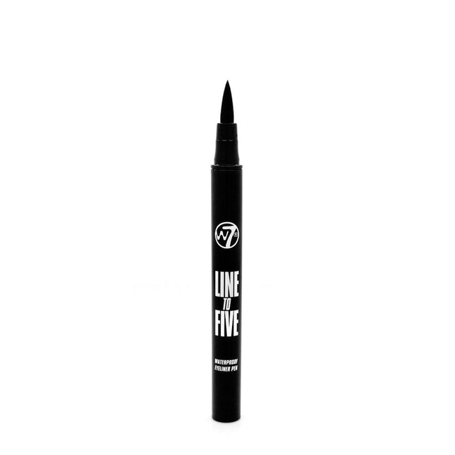 W7 Cosmetics Line To Five Liquid Eyeliner - Black