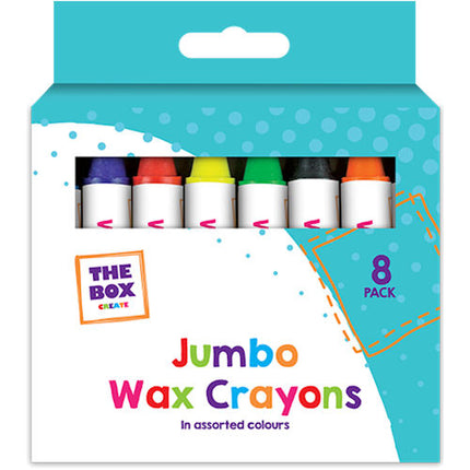 8 Jumbo Wax Crayons