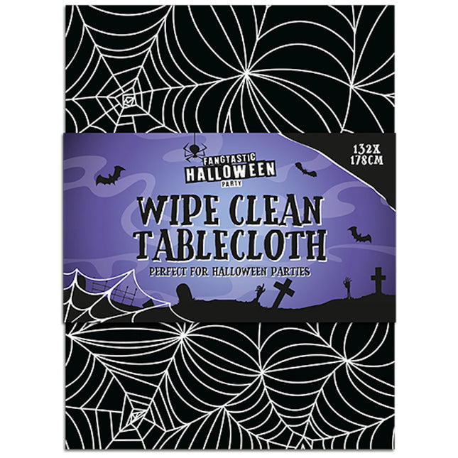 Halloween Wipe Clean Tablecloth - 132cm x 178cm