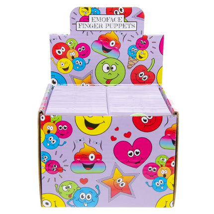 6 Emoji Face Finger Puppets