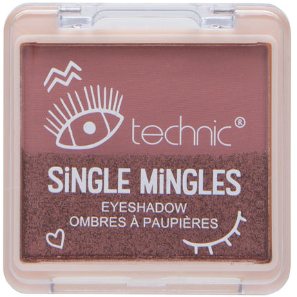 Technic Cosmetics Single Mingles Eyeshadow - Got a Crush Pink