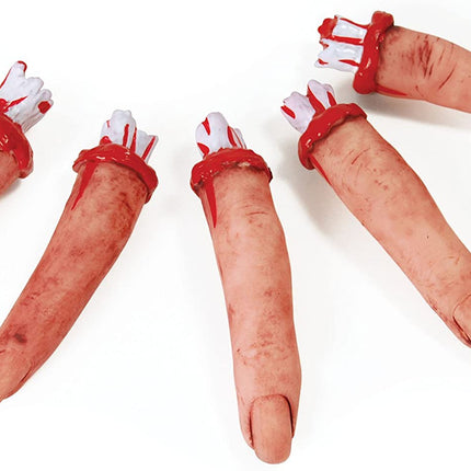5 Halloween Bloody Fingers