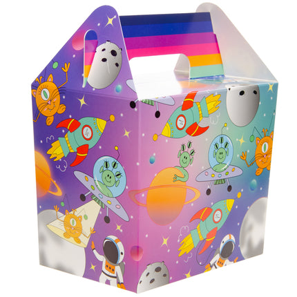 6 Space Party Food Lunch Boxes