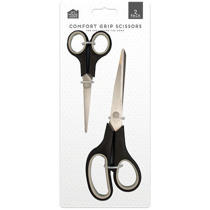 2 Comfort Grip Scissors