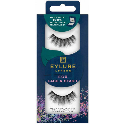 Eylure False Eyelashes Eco Lash & Stash - Party Ready