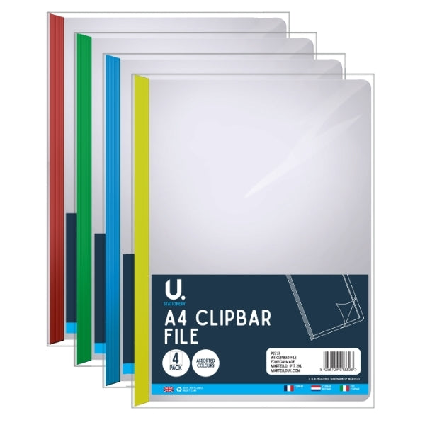 4 A4 Clipbar Files