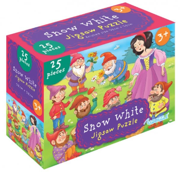 Snow White/The 3 Little Pigs 25 Pieces Jigsaw Puzzle