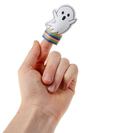 6 Halloween Finger Puppets