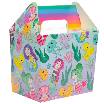 6 Mermaid Party Food Lunch Boxes