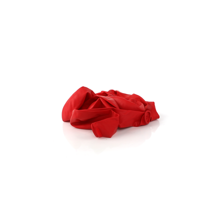 10 Pearlised Red 12" Latex Balloons