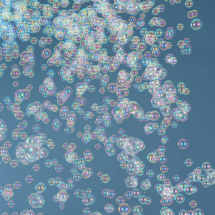 Black Bubble Gun Machine