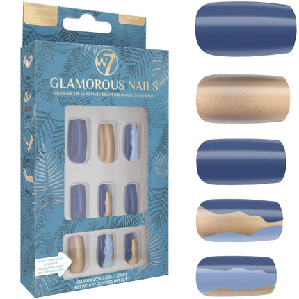 W7 Cosmetics Glamorous False Nails - Gifted