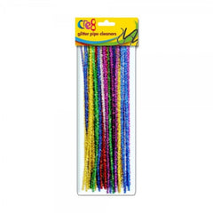 30 Glitter Pipe Cleaners