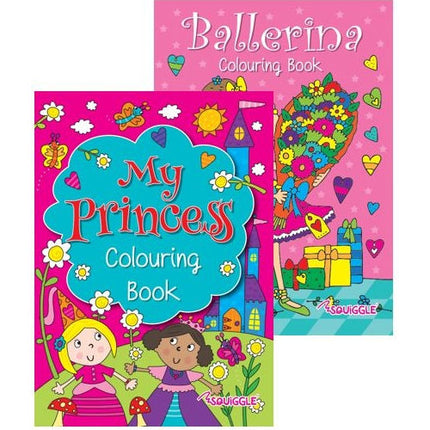 Ballerina/Princess Colouring Book