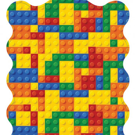 Buliding Bricks Pullstring Pinata