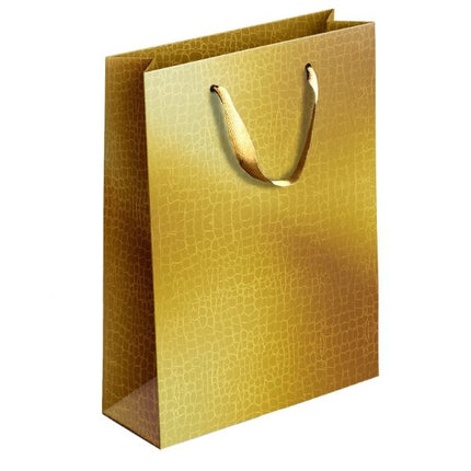 Gold/Silver Embossed Metallic Large Gift Bag