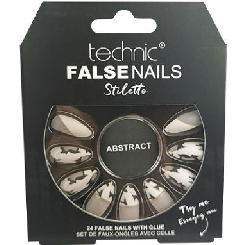Technic Cosmetics False Nails Stiletto - Abstract