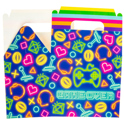6 Gamer Party Food Lunch Boxes