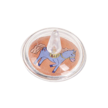12 Horse Spinning Tops