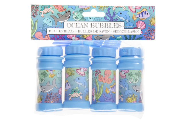 Sealife Bubble Tubs & Blowers - 4 Pack