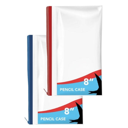 Clear Exam Pencil Case - 8"