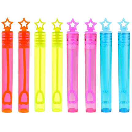 Mini Star Bubble Tubes - 8 Pack